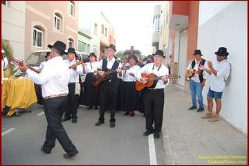 Romería popular y actos para los más pequeños en Lomo Cementerio/Agustín Cabrera y TA.